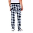 thumbnail image 2 of BKYS Men's Sweetdream Plaid Cargo Pants Large Navy, 2 of 4