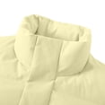 thumbnail image 6 of MYAOYI Mens Quilted Puffer Coat Stand Collar Snap Button Winter Outerwear, 6 of 6