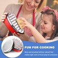 thumbnail image 2 of CAROOTU Cheese Grater with Food Storage Container Vegetable Chopper Shredder for Hard Soft Cheeses Kitchen Supplies, 2 of 7