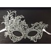 Livesture Masquerade lace blindfold Silver