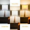 thumbnail image 5 of Rectangular Lamp Shade For Floor Lamp White 1Pack 7.1x6.5in, 5 of 5