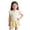 Beige, variant on Cethrio Girls Summer Outfit Sets, 2 Piece Flutter Sleeve Casual Cute Girls Clothing sets Pink Size 7-8 T