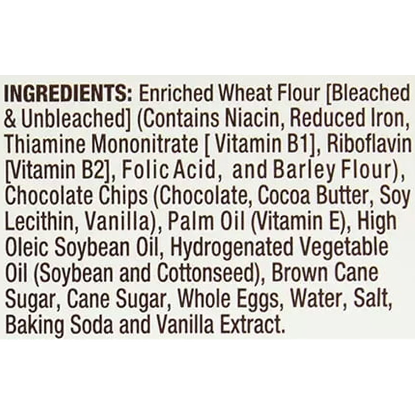Linden's Chocolate Chip Cookies - 18 Packs of 3 Cookies Each