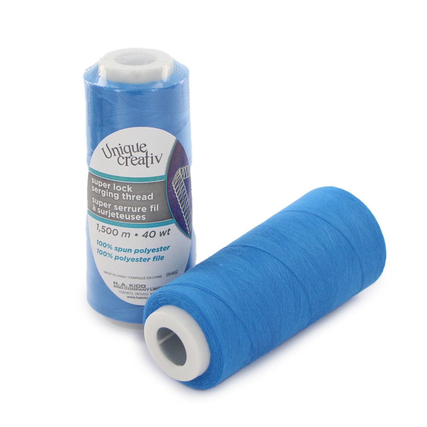 UNIQUE CREATIV TRULOCK Serging Thread — 100% Polyester, 40 wt