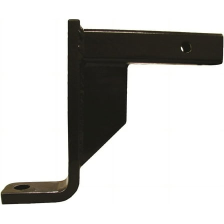 CSI Accessories Trailer Hitch Ball Mount - 10" Drop, 5000 lb Towing, 500 lb Tongue Weight , Fits 2" Receiver, All Steel, Black Powder Coated