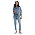 thumbnail image 4 of Lee® Women's Heritage Mid Rise Slim Straight Jean, 4 of 11
