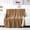 Brown/Tan-40"×60", variant on Throw Blanket Black/Light Grey 40"×60" Waterproof Pet Bed Couch Protector