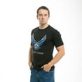 thumbnail image 3 of S27-AF2-BLK-04 30 Single Tee Us Air Force 2, Black, Extra Large, 3 of 5