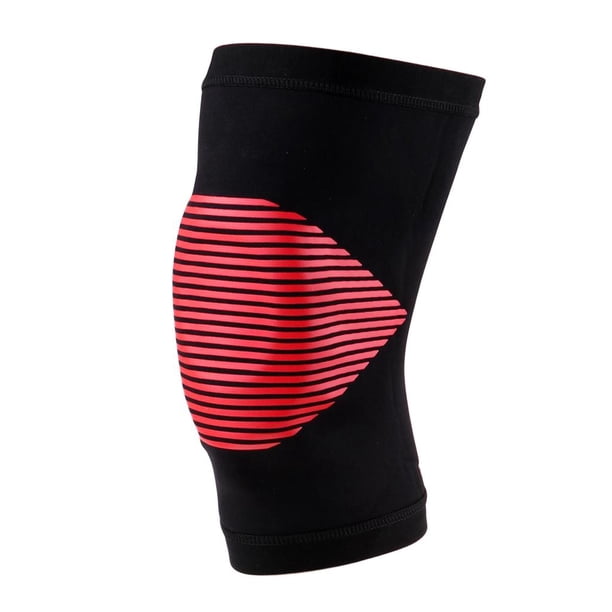 1 Psc de Manga Almohada Rodillera Suministros de ejercicio de Entrenamiento de Voleibol de Poliéster Negro rojo XL