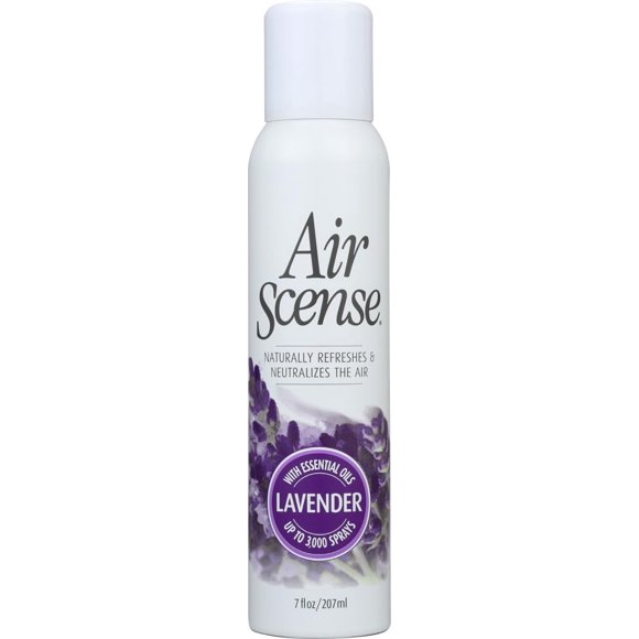 Ambientador Air Scense Lavanda, 207 ml, caja de 4