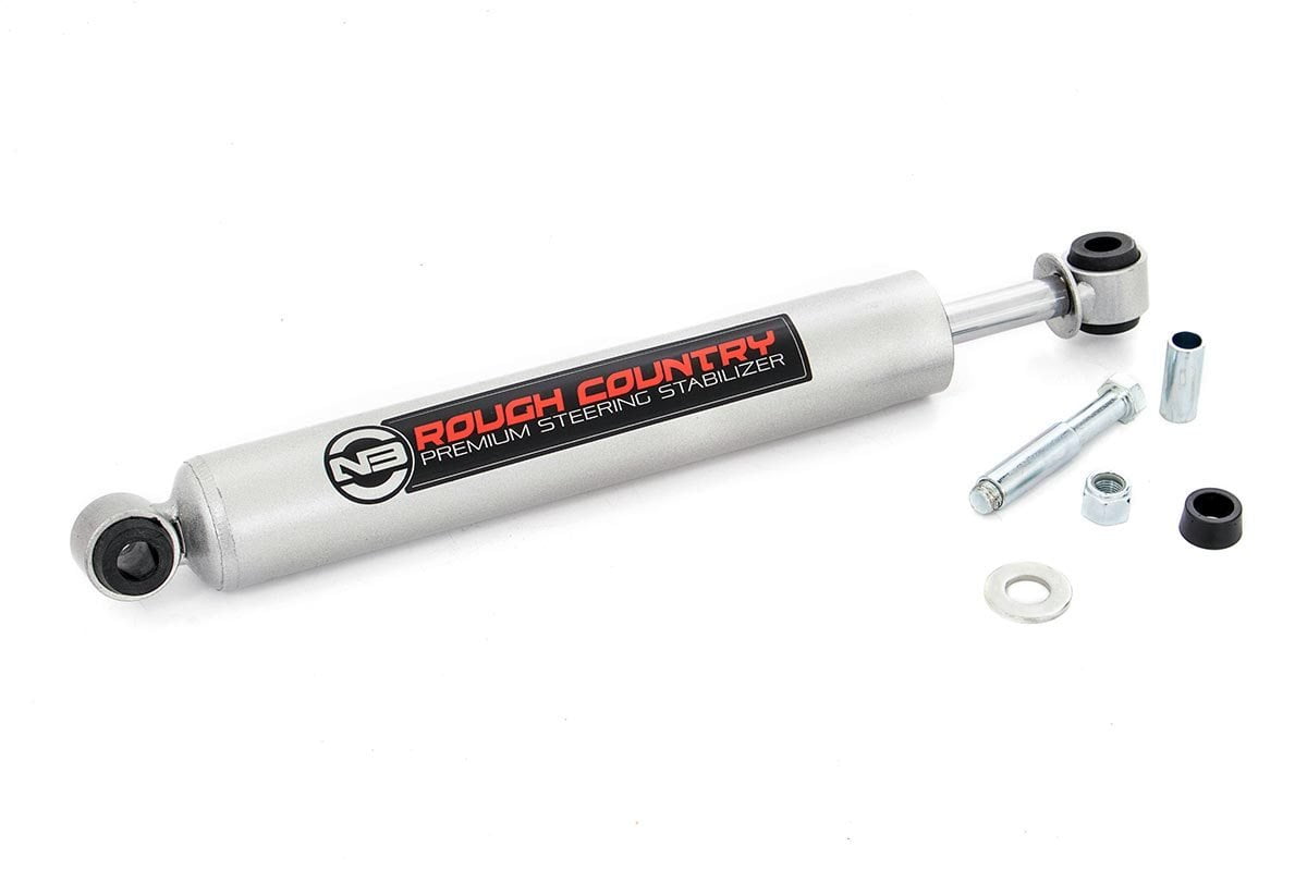 Rough Country N3 Steering Stabilizer (fits) 19992004 Super Duty F250 F350 4WD / 0005 Excursion