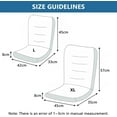 thumbnail image 5 of Bxaolu Outdoor/Indoor Chair Cushion, Non-Slip Chair Cushion for Dining Chair, High Back Seat Chair Cushion, Outdoor Cushions for Patio Furniture, Style D, 5 of 8