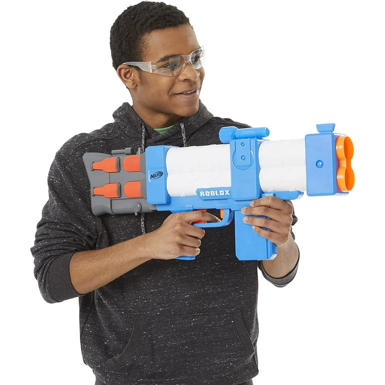 NERF Roblox Arsenal: Pulse Laser Motorized Dart Blaster, 10 Elite Darts,  10-Dart Clip, Code to Unlock in-Game Virtual Item 