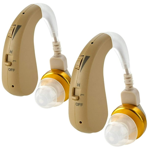 Digital Hearing Amplifier Pair Behind The Ear Left & Right BTE