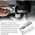 thumbnail image 4 of Silvery Blow Off Valve Mod, Vent to Atmosphere (VTA) Mod Plug for Ford F150 EcoBoost/Raptor 2.7L 3.5L 2013-2023 for F150 Accessories, 4 of 8