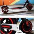 thumbnail image 3 of Calcomanías para ruedas de scooters Adhesivo para patinete pegatina reflectante de PVC para patinete impermeable advertencia de conducción nocturna JShteea El nuevo, 3 of 7