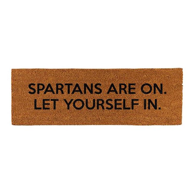 Creative Brands BMR568 30 x 10 in. Spartans Door Mat