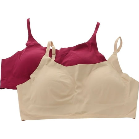 

Rhonda Shear 2Pc Soft Body Bra Removable Pads Women s 728-685