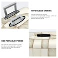 thumbnail image 6 of Multi-Size Suitcase Protective Cover Full Range Double Stitching Invisible Zipper For Travel Business Beige Checked Hand-Drawn Sketch_4 Medium, 6 of 8