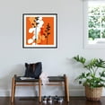 thumbnail image 3 of Art.com Saffron Indignation Art Print by Jan Weiss, Black Frame Wall Art, 29" x 29", 3 of 5