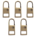 thumbnail image 1 of 5 Pcs Practical Zipper Pull Tabs DIY Metal Zipper Sliders Zipper Accessories, 1 of 7