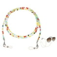 thumbnail image 1 of Uxcell Chaînes de Lunettes pour Femmes, Porte-Lunettes Chaînes de Perles Réglables pour Lunettes de Soleil, Multicolore, 1 of 7