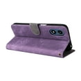 thumbnail image 2 of Wallet Case for Motorola Moto G Play 5G 2024,with RFID Blocking Credit Card Holder, with Wrist Strap PU Leather Magnetic Folio Kickstand Shockproof Women Men Phone case, Purple, 2 of 10