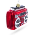 thumbnail image 2 of Retro Cassette Player Glass Christmas Ornament, 2 of 4