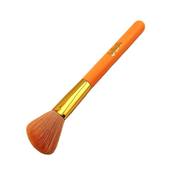 alamar Bright Orange Angled Complexion Brush - Full Size
