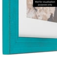 thumbnail image 5 of ArtToFrames 6x30 inch Turquoise Picture Frame, Green Wood Poster Frame (4745), 5 of 8