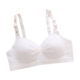 thumbnail image 2 of LYMAYTER Teens Girls Training Bras Soft Wireless Light Padded Bralette Comfortable Everyday Wear‌ 11-16Y, 2 of 8