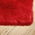 thumbnail image 4 of Heart Shaped Anti-Skid Dining Room Home Carpet Doormat Home Carpet; Plush Home Pad Rug Living Room Solid Foot Mat, 4 of 4