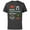 Charcoal, variant on Star Wars The Mandalorian Grogu Love Makes Everything Better - Short Sleeve Cotton T-Shirt for Adults - Customized-Black