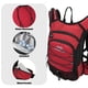 thumbnail image 3 of Mochila de Hidratación Mubasel Gear 15L con Bolsa de Agua de 2L Roja, 3 of 9