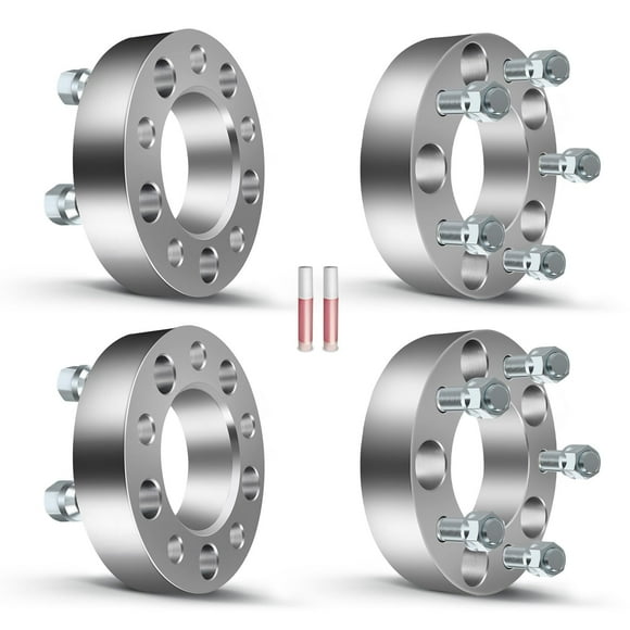 OCPTY 4X Entretoises de Roue 1.5 Pouces 5 Crampons 5x5 à 5x5 5x127mm à 5x127mm 87.1mm CB Compatible pour 1996-2002 pour Express 1500/2011-2023 pour Durango 2020-2023 pour Gladiator/ 2011-2023 pour Grands Cherokee Entretoises de Roue
