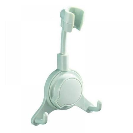

Shower Bracket Base Adjustable Shower Head Holder Suction Cup Shower Holder Universal Bathroom Bracket Punch-Free 360 Degree Rotation Bracket Base
