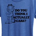 thumbnail image 3 of Garfield - Do You Think I Actually Care - Women's Short Sleeve Graphic T-Shirt, 3 of 5