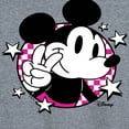 thumbnail image 3 of Disney - Mickey & Friends - Peace Sign - Retro Style - Women's Racerback Tank Top, 3 of 5