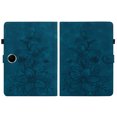 thumbnail image 1 of FJLBDE Case for OnePlus Pad Lite/Oppo Pad SE 11 Inch, Embossed Flower PU Leather Flip Wallet Folio Stand Cover, Blue, 1 of 7