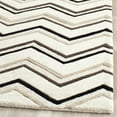 thumbnail image 3 of SAFAVIEH Cambridge Ravenna Geometric Wool Area Rug, Ivory/Black, 4' x 6', 3 of 7