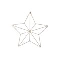 thumbnail image 1 of Decoración colgante con forma de estrella de celebración, 38 cm, luz blanca cálida, 1 of 2