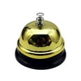 thumbnail image 1 of Maytalsory Kitchen Reception Bell – Clear Sound Sturdy Iron Construction Restaurant Service Bell Table Bell Gold, 1 of 6