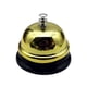 thumbnail image 1 of Campana de servicio de restaurante Billuyoard de hierro color oro, 1 of 6