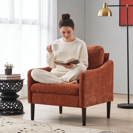 studyset modern accent chair chenille product