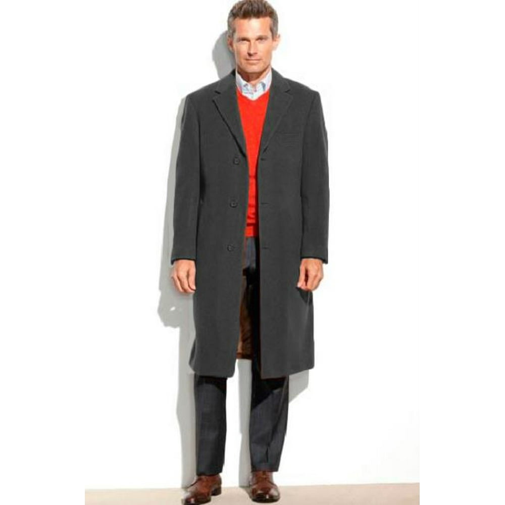 Alberto Nardoni - Mens Dress Coat 65% Wool Full Length Overcoat ...