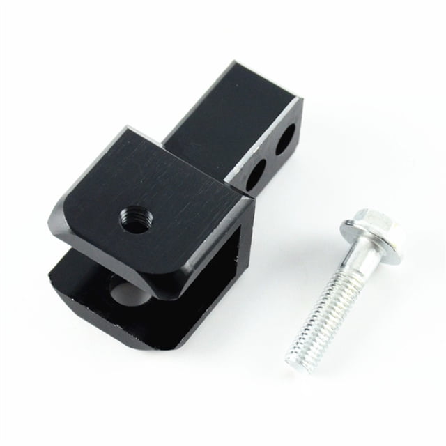 BUYISI Rear Riser Heighter Enhance Your Motorcycle\\\'S Stability and Control with Cnc Motorcycle Rear Shock Absorber Booster Black