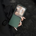 thumbnail image 4 of Decase Shockproof PU Leather Phone Case Compatible with Motorola Razr+ 2024, Textured Lychee Grain Hard PC Back Cover, Slim Fit Anti-Scratch Protective Shell for Women & Men,Green, 4 of 5