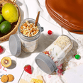thumbnail image 4 of Overnight Oats Containers with Lids and Spoons: 24 Oz Mason Jars for Overnight Oats -2Pcs Glass Food Storage Containers, 4 of 6