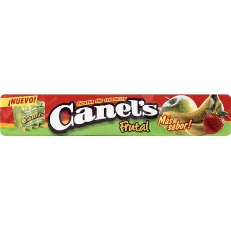 (2 Pack) Canel's Fruity Kids Chewing Gum, 4 Ct
