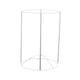 thumbnail image 4 of Anillo de marco de pantalla de lámpara, soporte de luz de mesa de Metal E27, soporte portátil DIY, anillo de sombra de lámpara para cafetería, boda, 14cm x 12cm Redondo Yinane Anillo de marco de pantalla de lámpara, 4 of 8